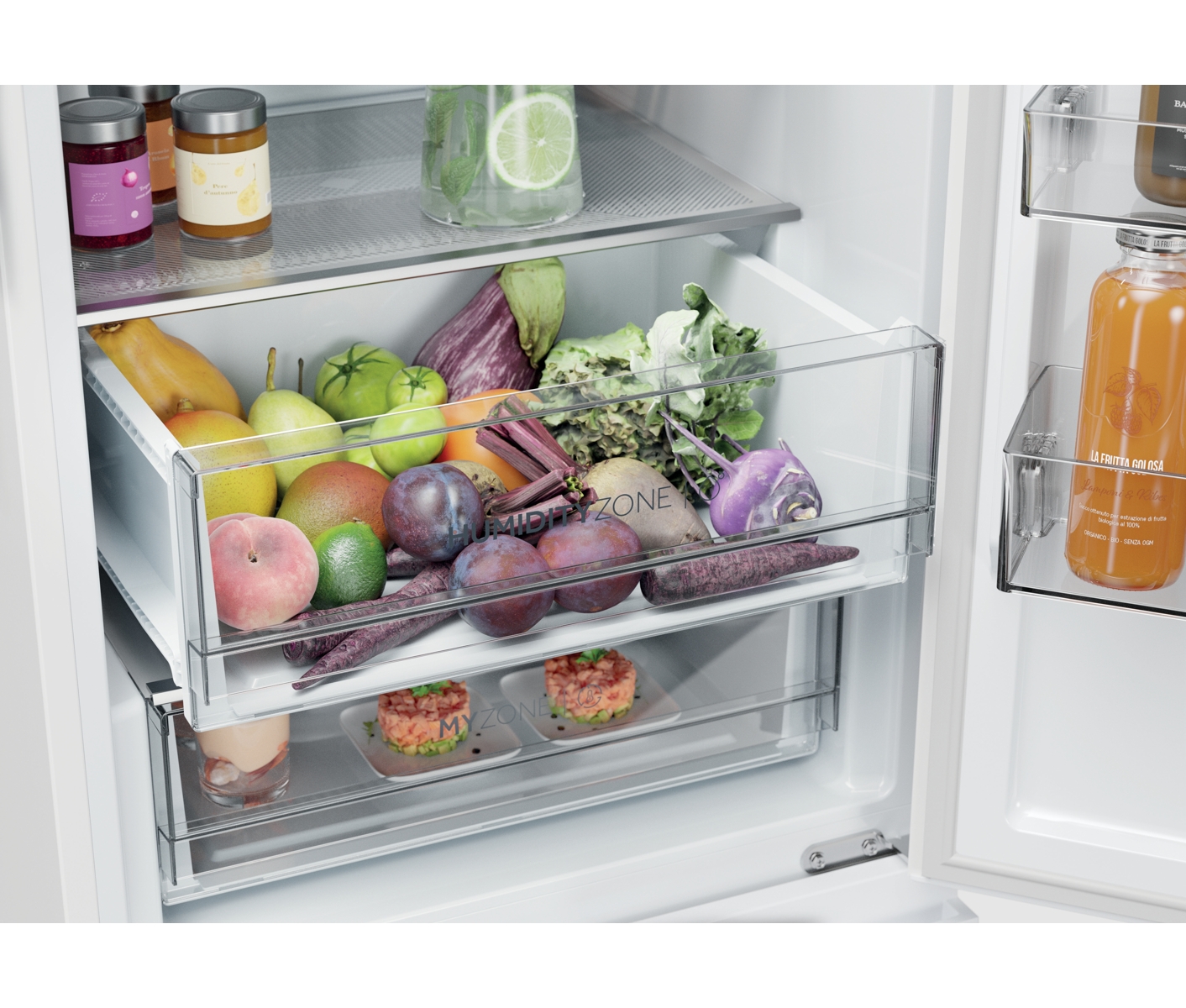 Haier HTW5618DNPW Køle-fryseskab billede 8