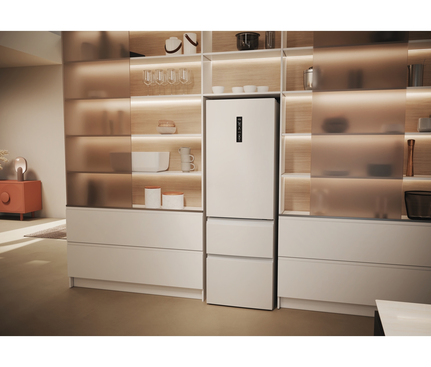 Haier HTW5618DNPW Køle-fryseskab billede 6