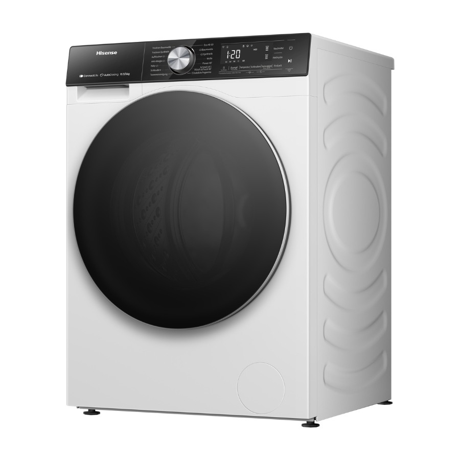 Hisense WD5S1045BW kombineret vaskemaskine/tørretumbler billede 9