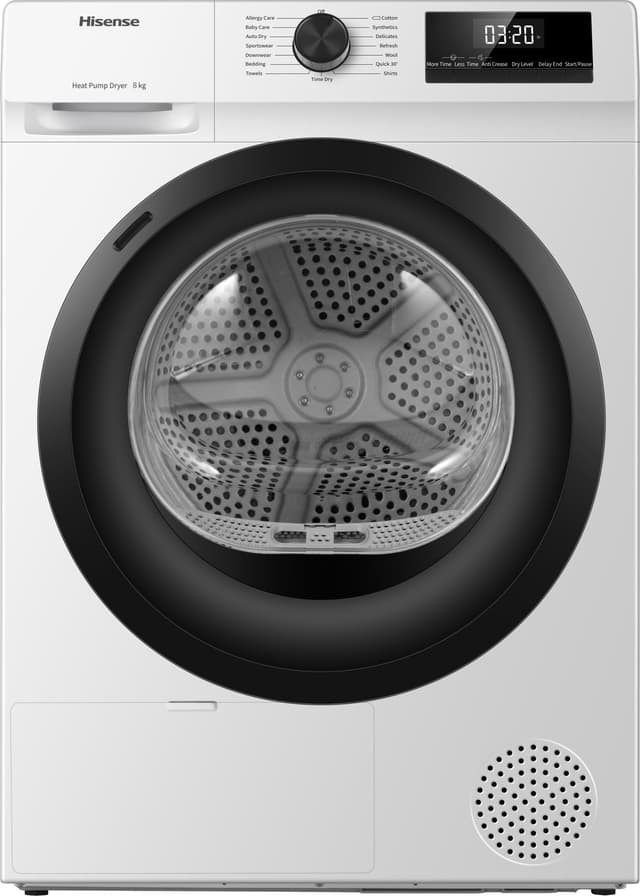 Hisense Tørretumbler DHQE800BW2