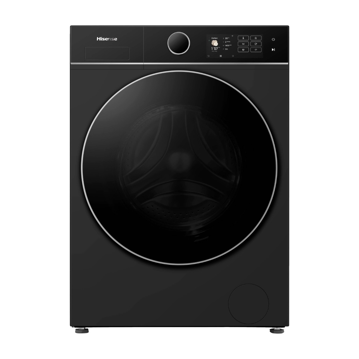 Hisense WD5I1245BBR kombineret vaskemaskine/tørretumbler billede 1