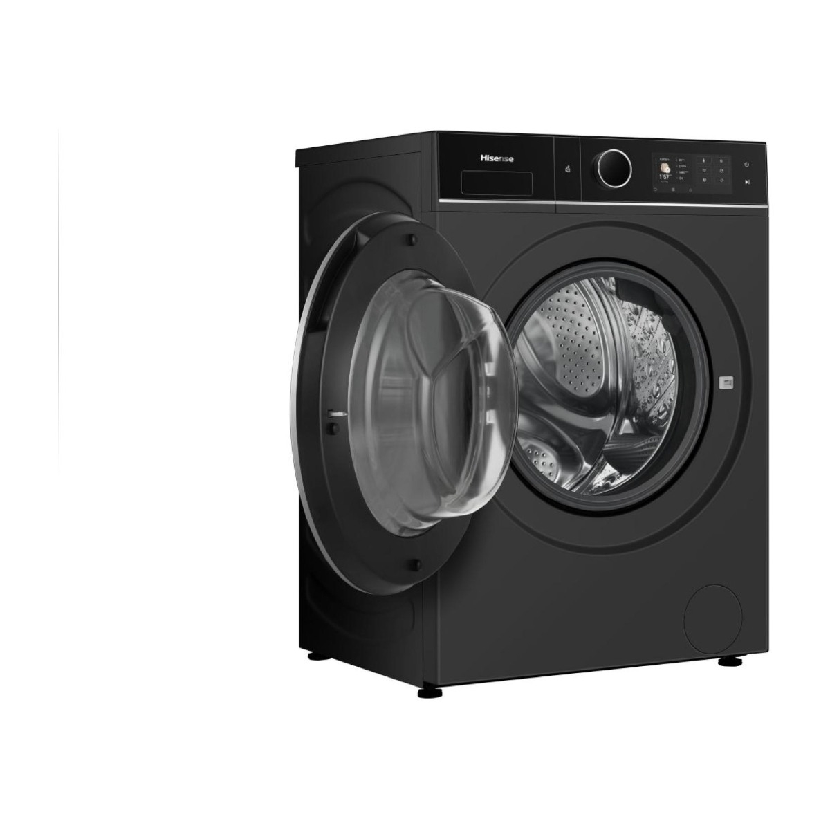 Hisense WD5I1245BBRH kombineret vaskemaskine/tørretumbler billede 7
