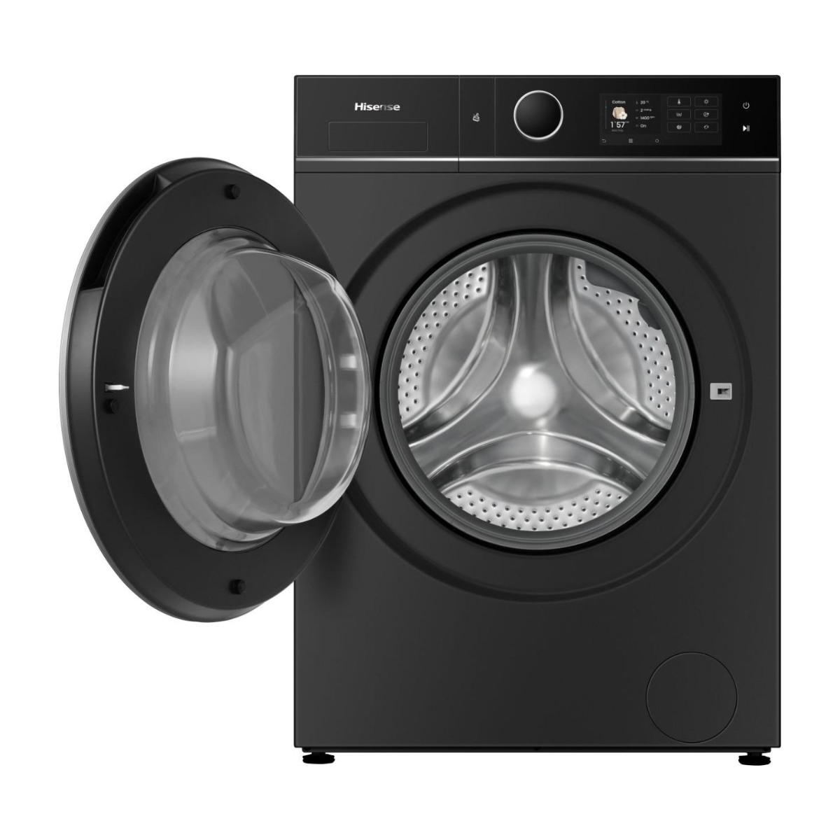 Hisense WD5I1245BBRH kombineret vaskemaskine/tørretumbler billede 2