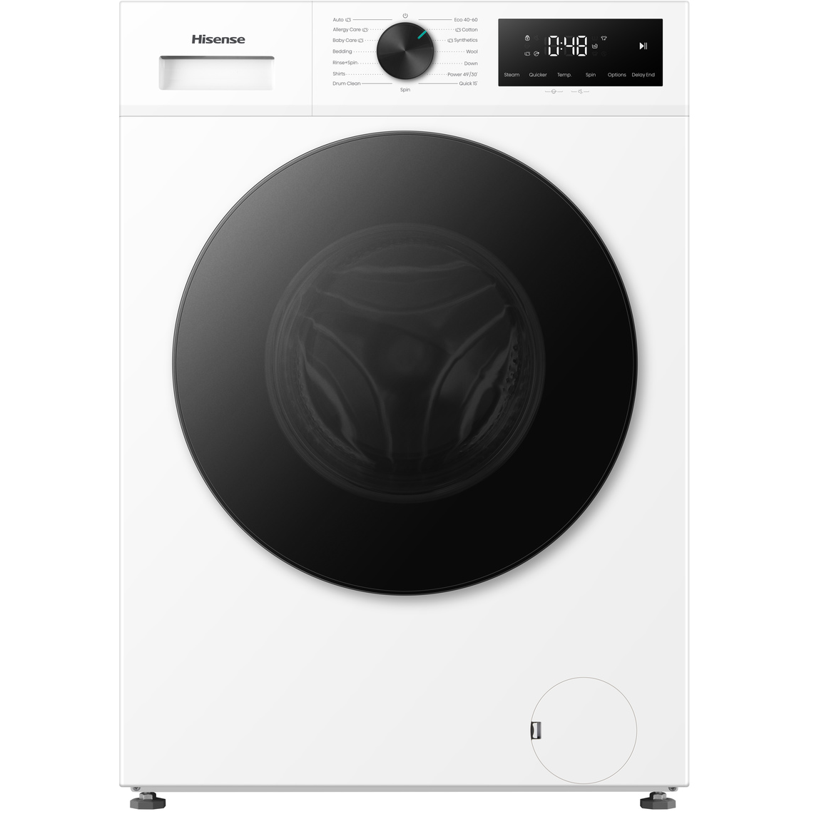 Hisense WF1I1342BWM2 frontbetjent vaskemaskine