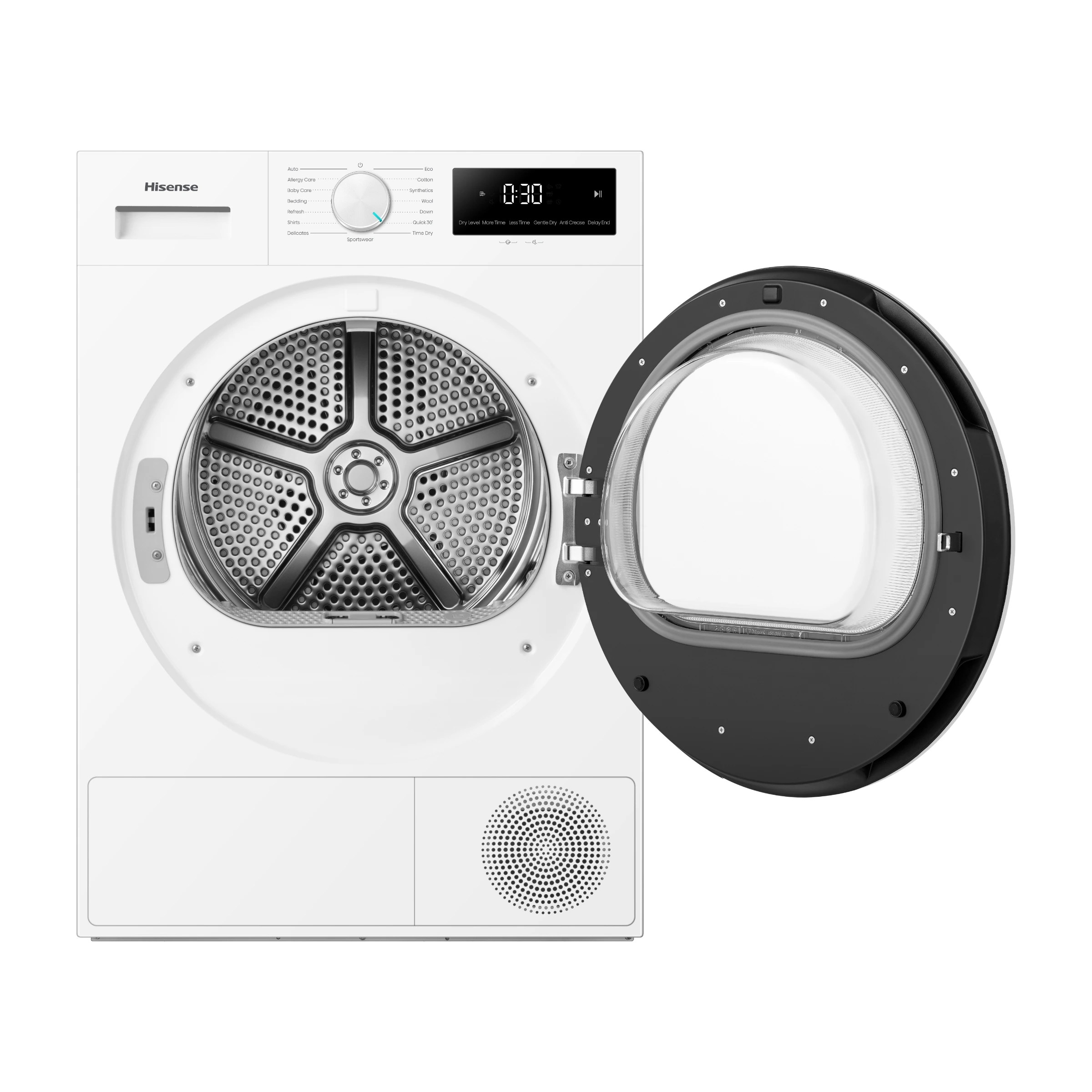 Hisense DH1I900UWDC2 tørretumbler billede 2