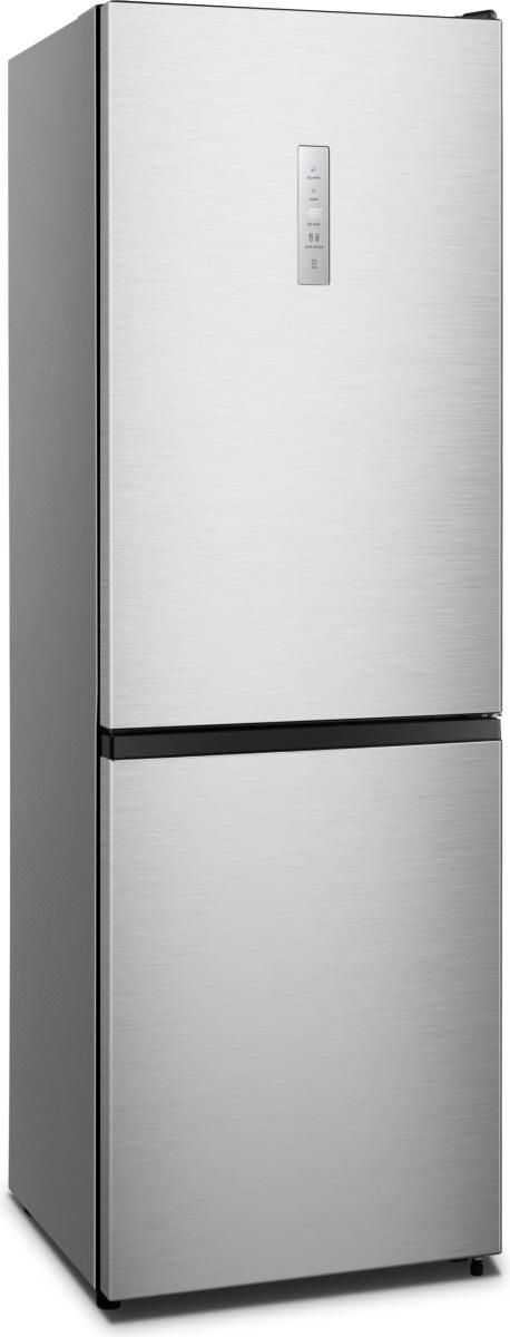 Hisense RB390N4CCD, 304 L, SN-T, 6 kg/24t, D, Frisk zone, aflukke, Grå, Rustfrit stål billede 2