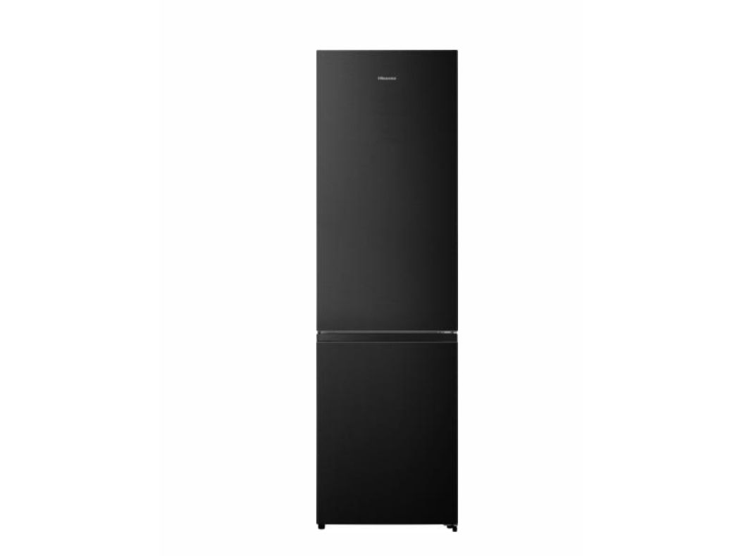 Hisense Fritstående køle /fryseskab med Multi Air Flow til jævn køling på alle hylder og Total NoFrost, der eliminerer behovet for afrimning. A energiklassen sikrer effektiv ydeevne og lavere dagligt energiforbrug., 336 L, SN-N, 7 kg/24t, A, Frisk zone, aflukke, Sort billede 4