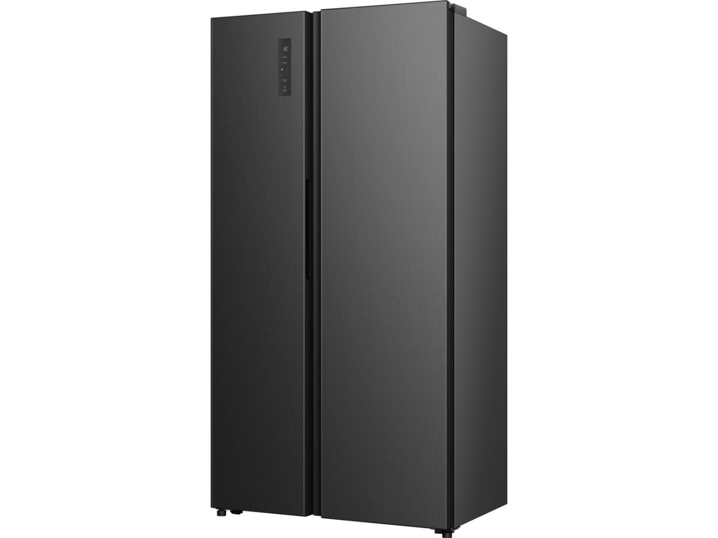 Hisense RS3P558NEFD, Fritstående, Amerikansk dør, Sort, 2 dør(e), Berøring, LED