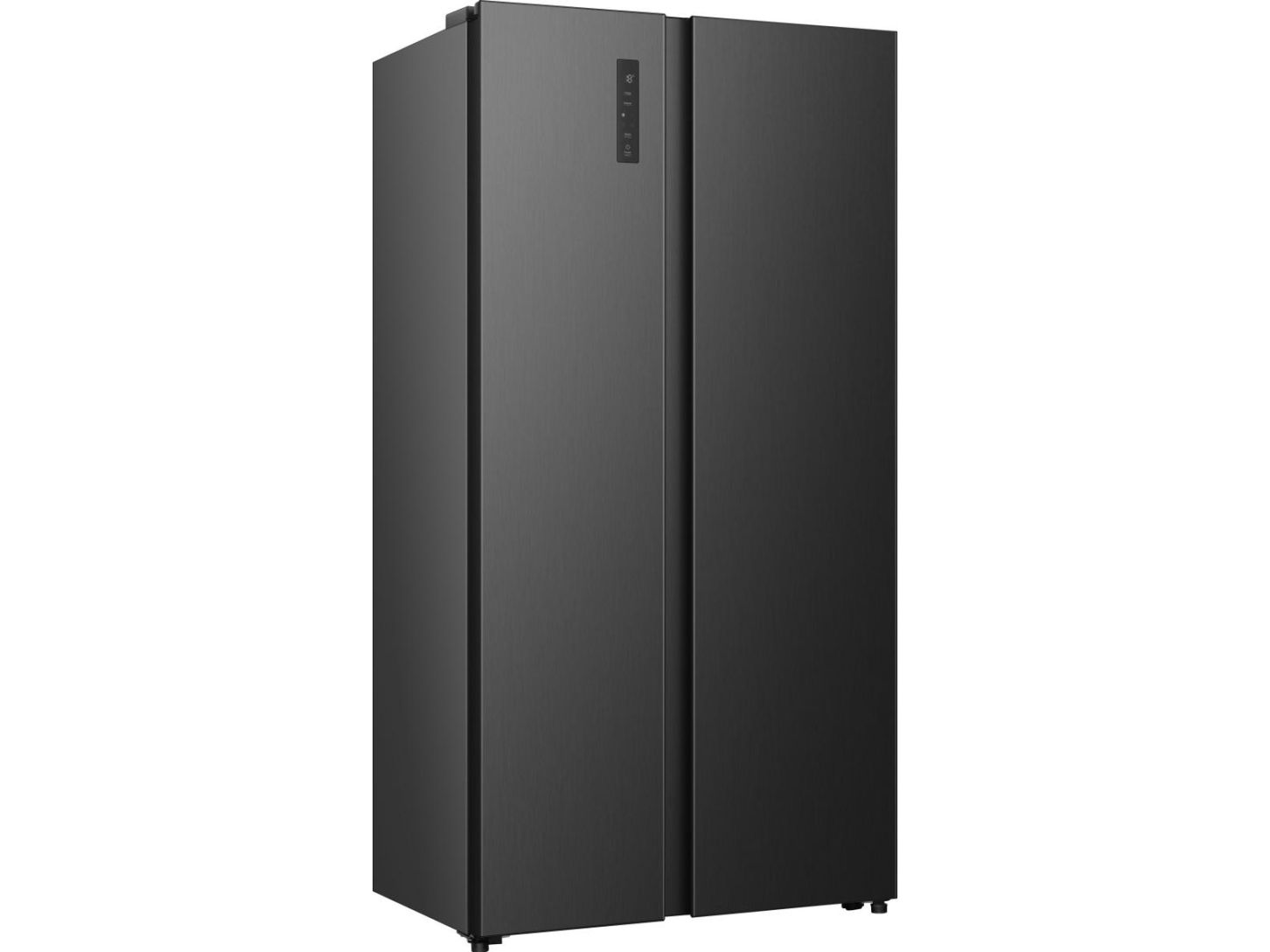 Hisense RS3P558NEFD, Fritstående, Amerikansk dør, Sort, 2 dør(e), Berøring, LED