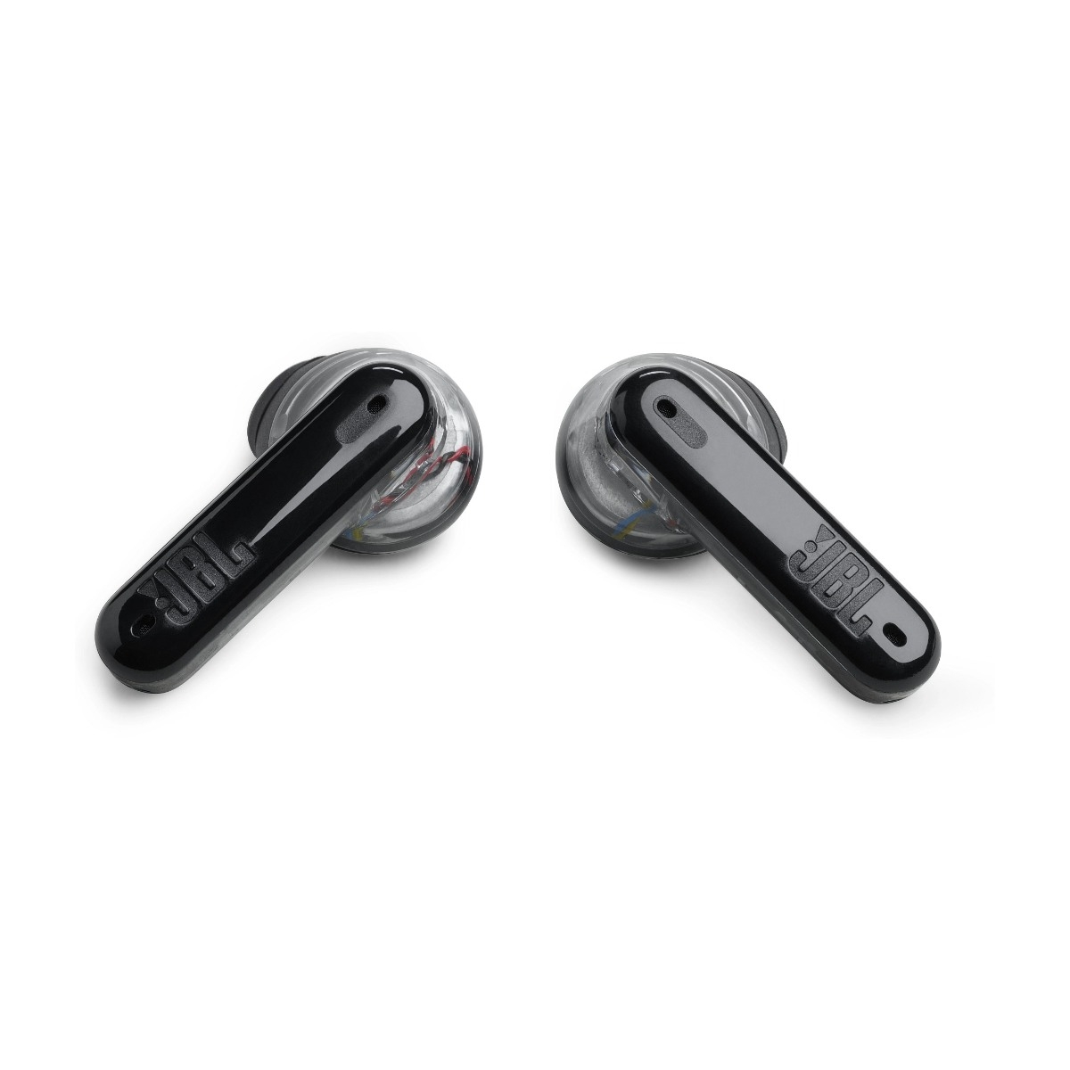 JBL Lifestyle Tune Flex True Wireless hovedtelefoner, gennemsigtig/sort billede 2
