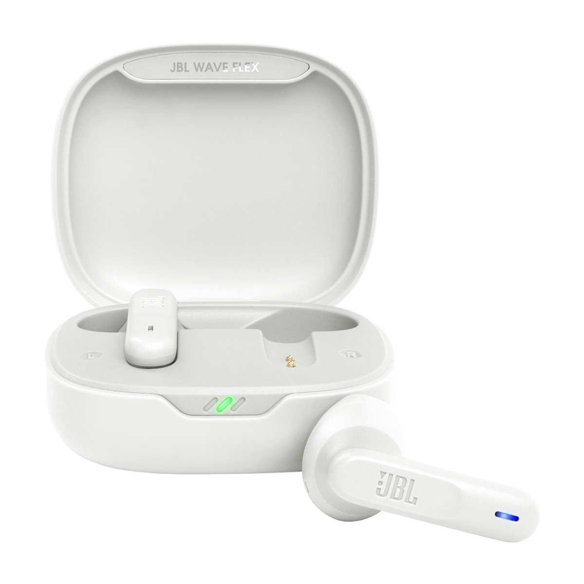 JBL Wave Flex True Wireless hovedtelefoner, hvid billede 1