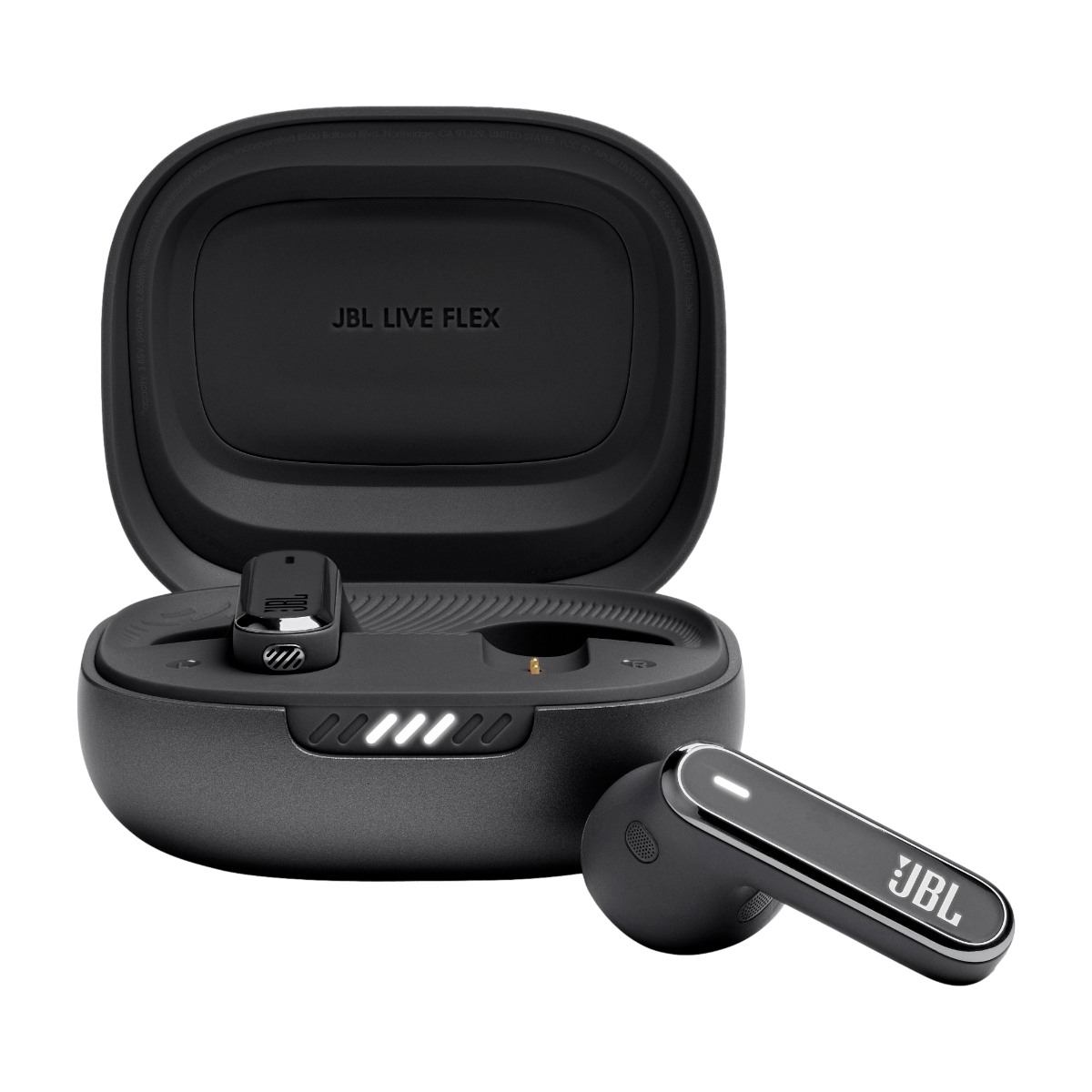 JBL Live Flex True Wireless hovedtelefoner, sort billede 1