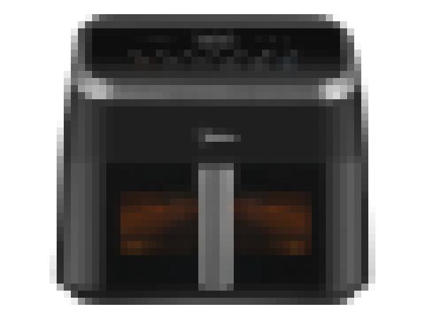 Midea MAD85000ADK, Varmluftsteger, 9 L, 40 °C, 200 °C, 60 min., Dobbelt
