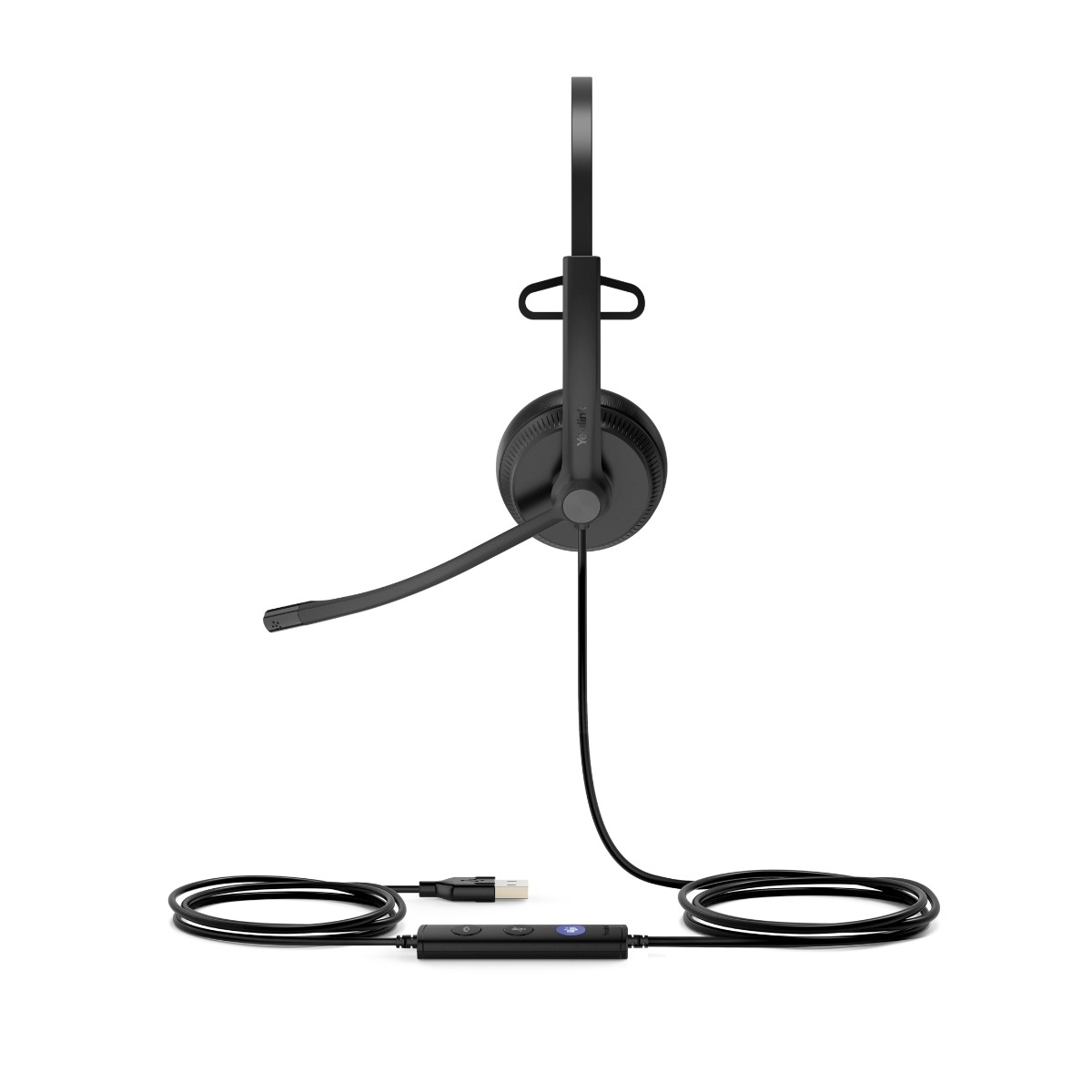 Yealink UH34 Lite Mono Headset, sort billede 3