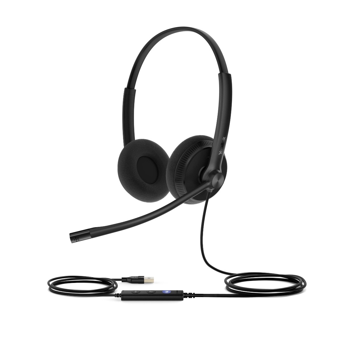 Yealink UH34 Lite Mono Headset, sort billede 2
