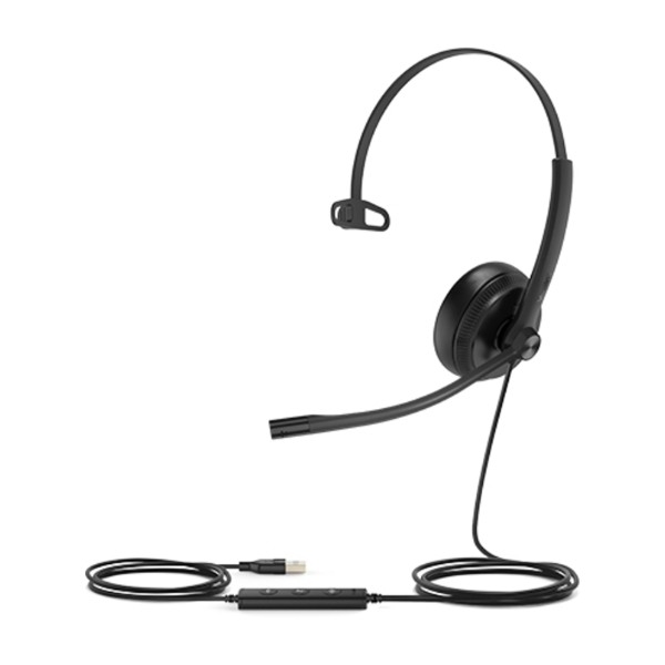 Yealink UH34 SE Mono headset, sort billede 1
