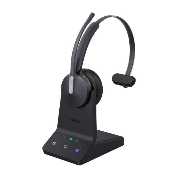 Yealink WH64 Mono Teams Headset, sort billede 3