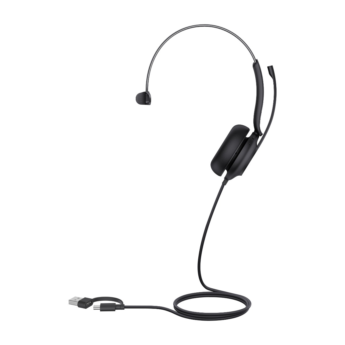 Yealink UH35 Mono Headset, Teams, USB-C/A