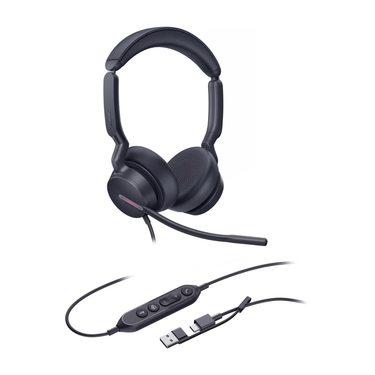 Yealink UH46 Dual Teams USB-C/A headset billede 2