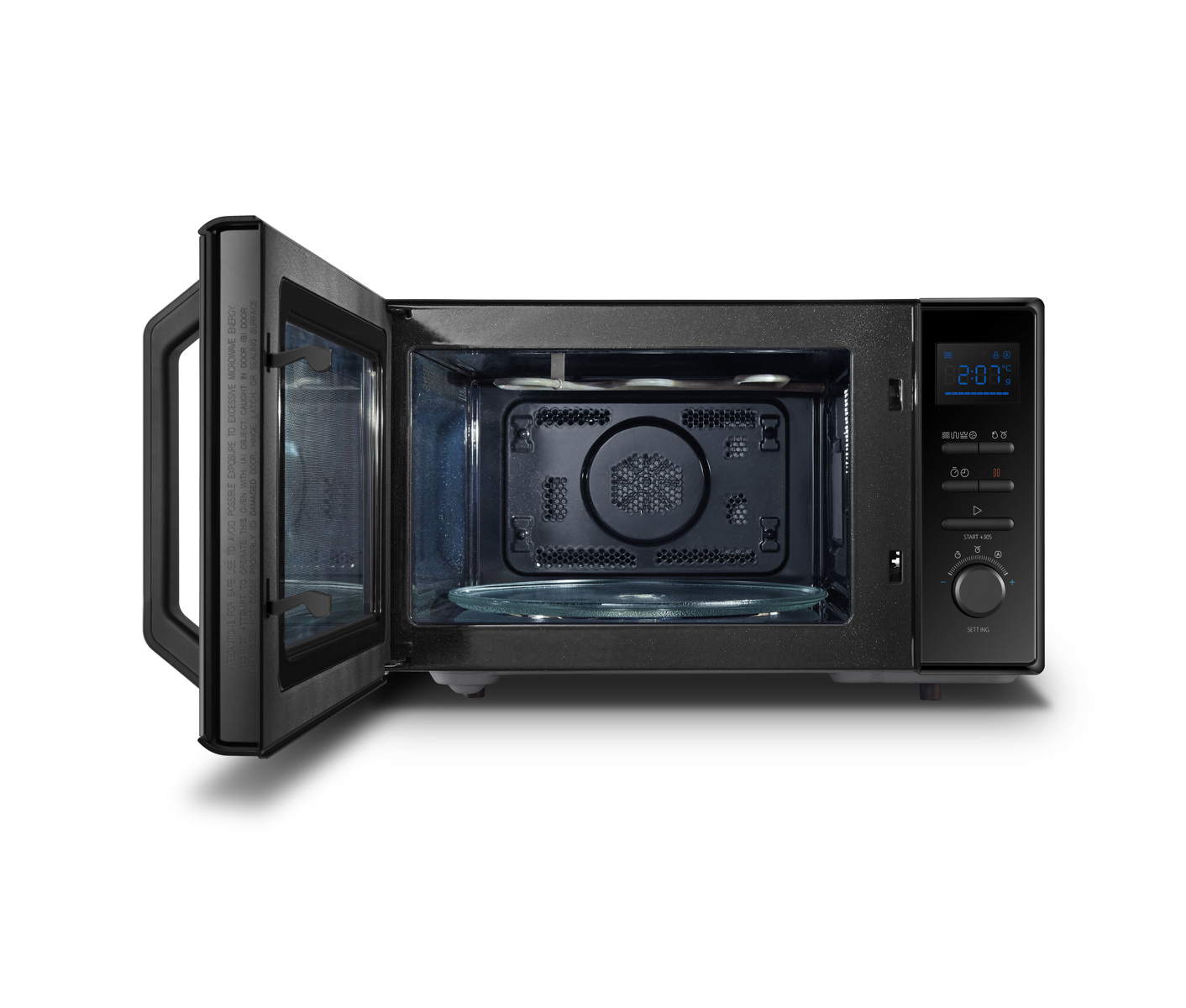 Toshiba Microovn,25 L. Sort Mikroovn billede 4
