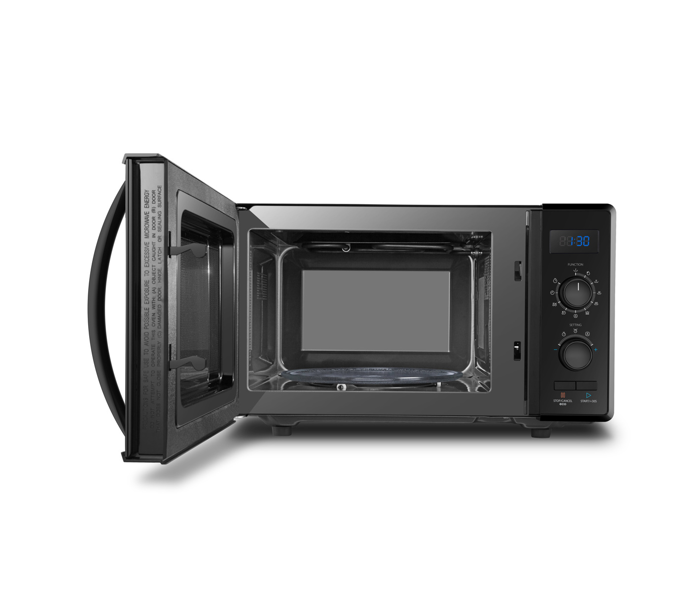 Toshiba Microovn,25 L. Sort Mikroovn billede 5