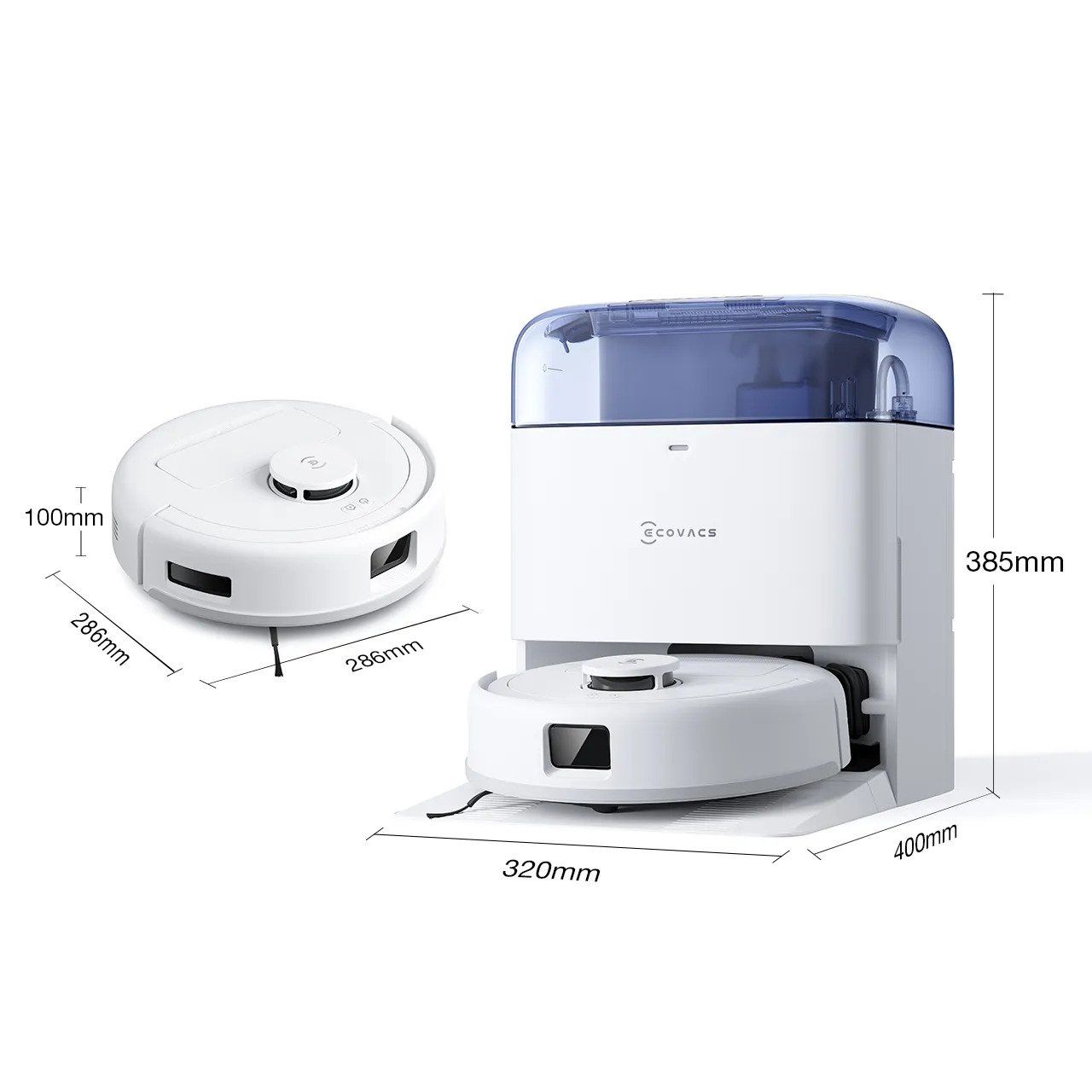 Ecovacs Deebot Mini Blue Eu Robotstøvsuger billede 4