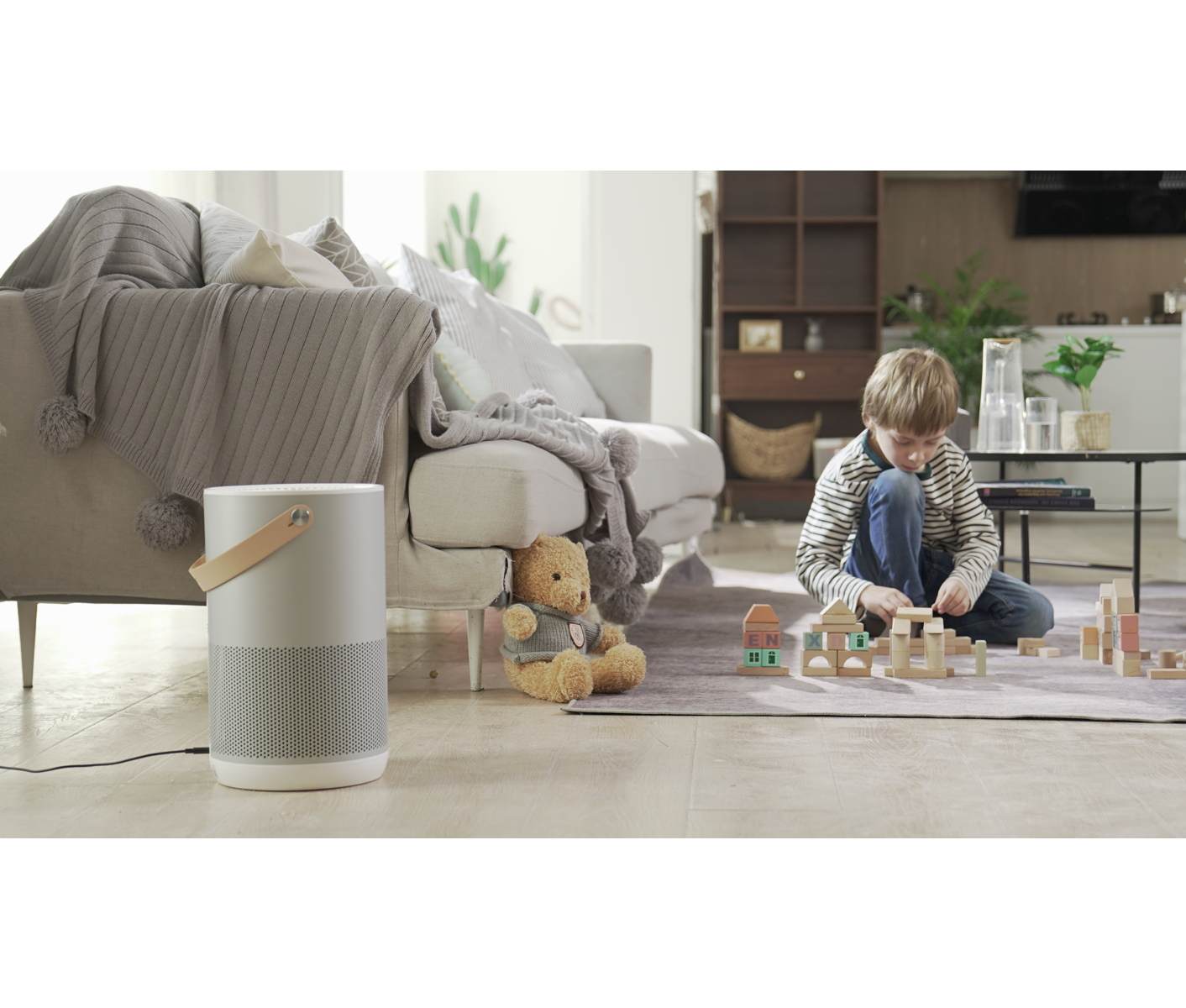 Smartmi Air Purifier P1 Silver Luftrenser billede 2