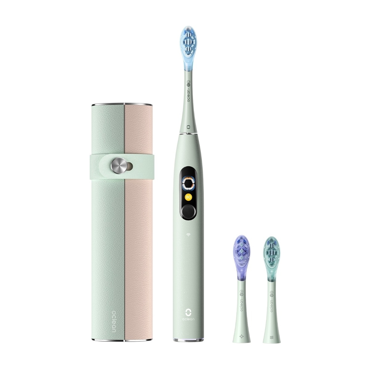 Oclean X Ultra 20 Duo Green+ Black Eltandbørste billede 4