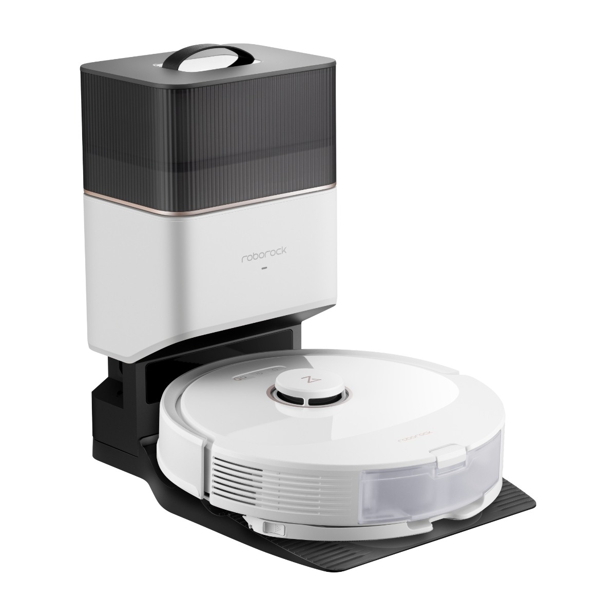 Roborock Q8 Max+ robotstøvsuger, hvid billede 1