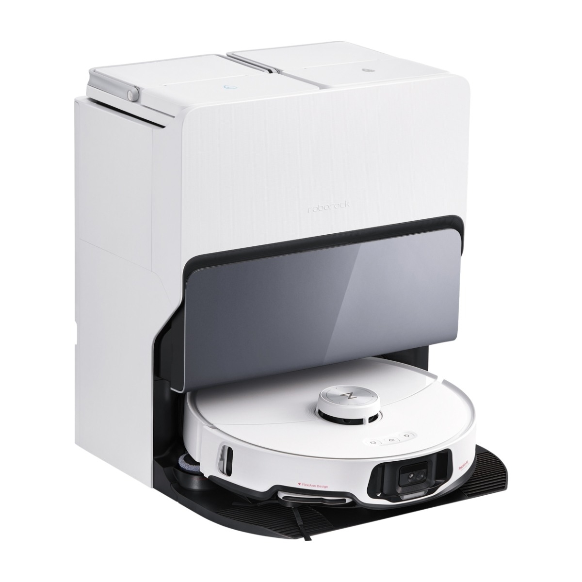 Roborock S8 MaxV Ultra robotstøvsuger, hvid billede 1