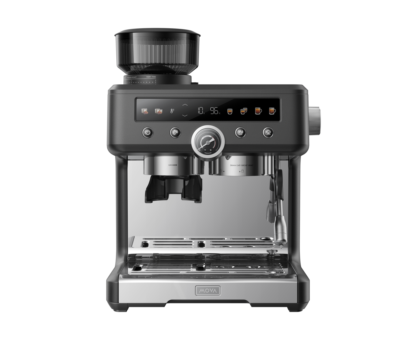 Mova S20 Pro Black  Espressomaskine billede 2