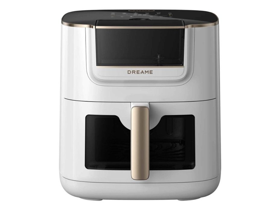Dreame Tasti AF30, Varmluftsteger, 7 L, 50 °C, 200 °C, Enkelt, Hvid