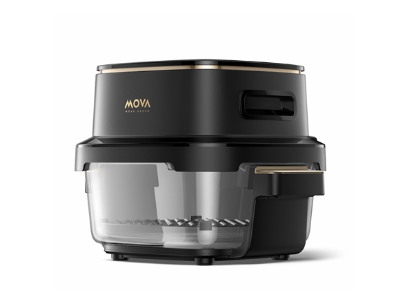 MOVA Air Fryer | AF20 Pro | 1700 W | 4 L + 2,5 L | Sort