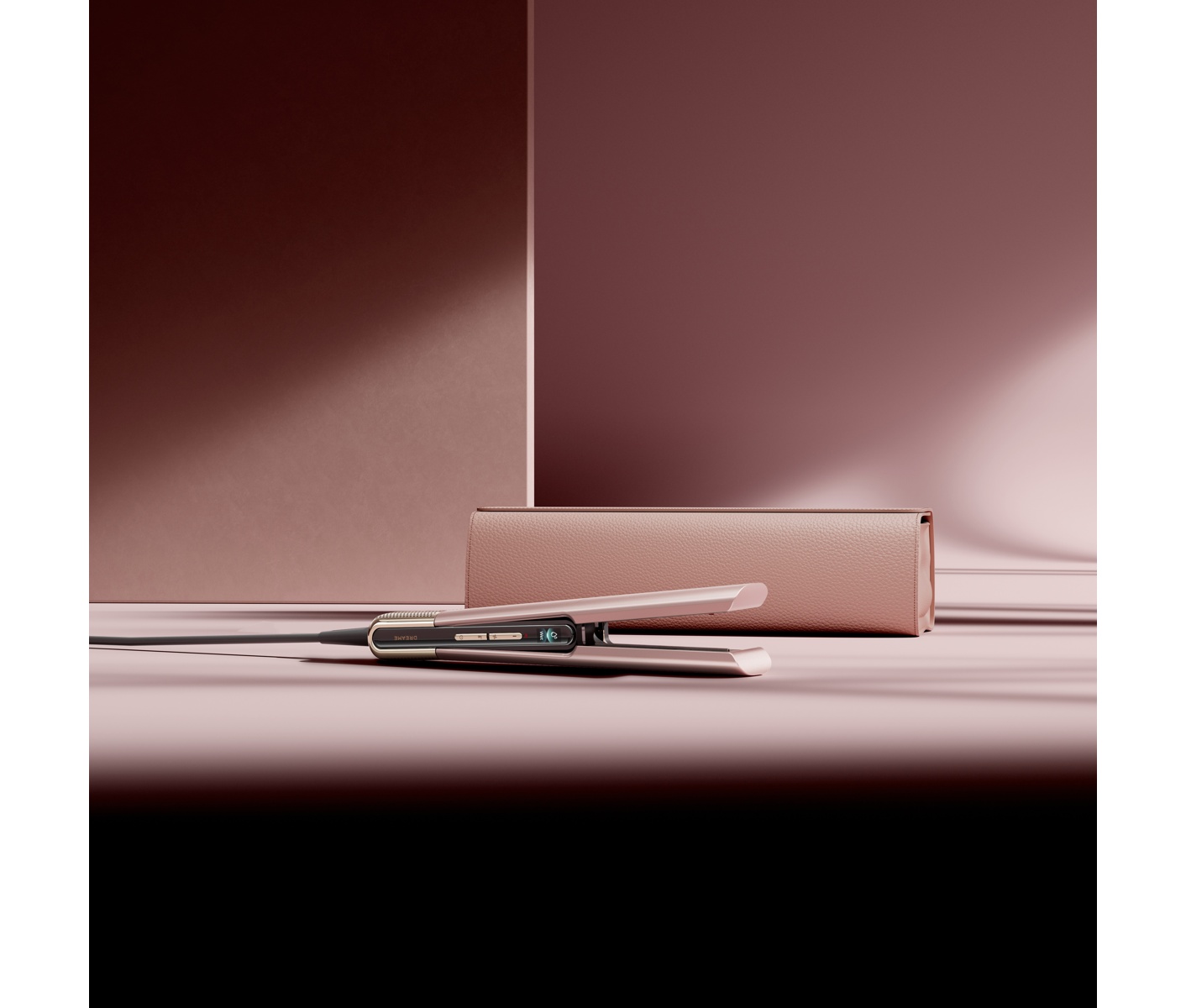 Dreame Aero Straight Pro-pink Gold Glattejern billede 4