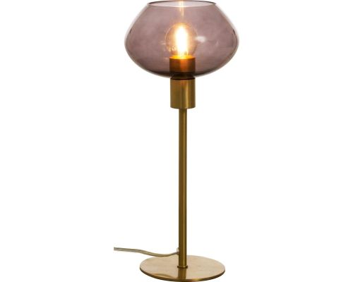 Aneta Bell Bordlampe Messing/Røg billede 2