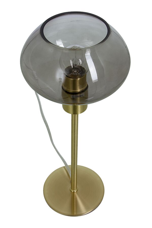 Aneta Bell Bordlampe Messing/Røg billede 3
