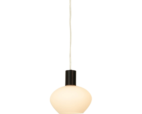 Aneta Bell Pendel Sort/Opal Hvid billede 2