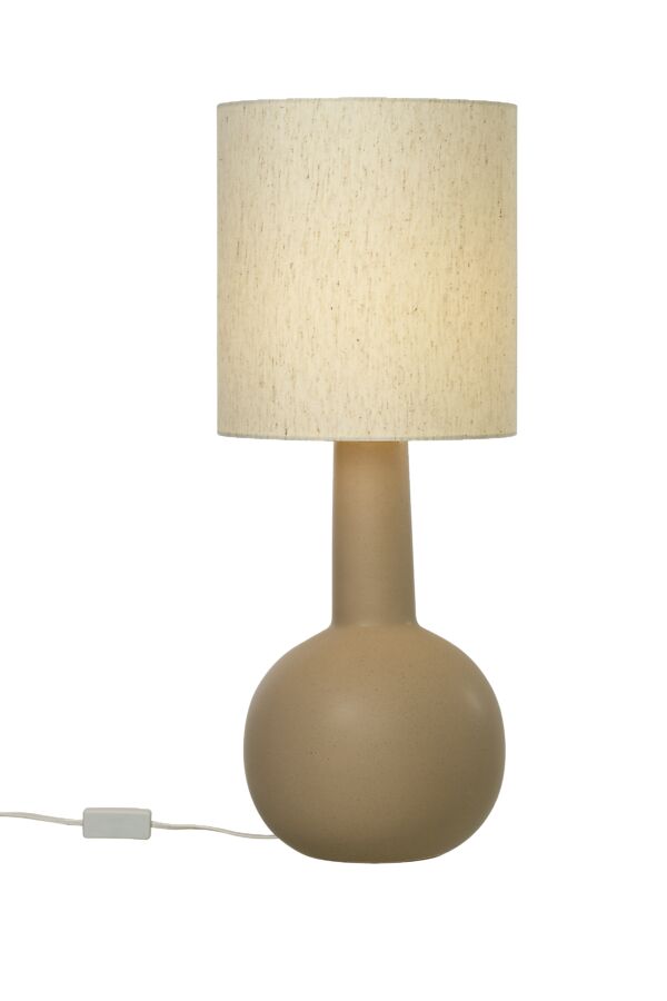 Aneta Eleana Bordlampe Beige billede 1