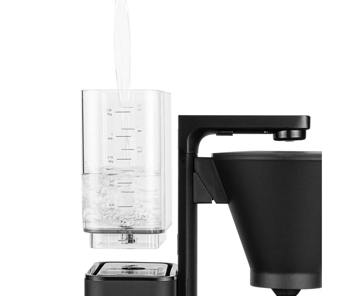 Wilfa CM10B-A125 Zense Alux kaffemaskine, sort