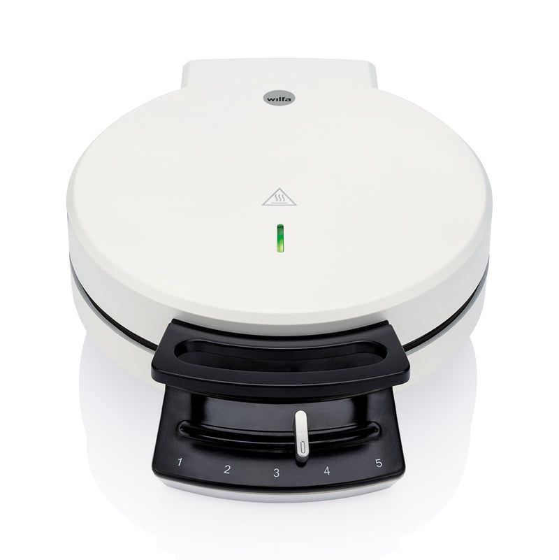 Wilfa WSWA-516WP, 1 vaffel/vafler, Hjerte (form), Hvid, Klar, 750 W, 220 - 240 V billede 1
