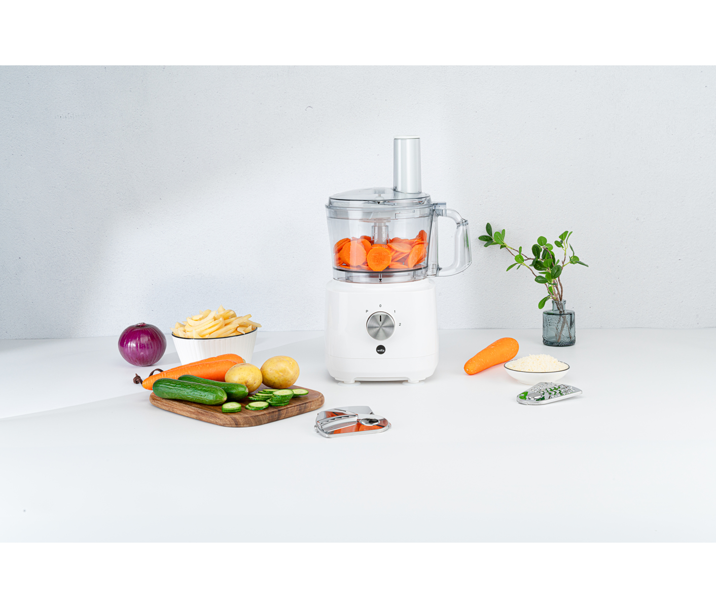 Wilfa Easy Fp2-1000w Foodprocessor billede 4