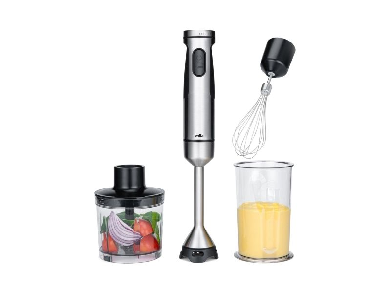 Wilfa Fusion 1500, Nedsænkning blender, 1500 W, Sort, Stål billede 3