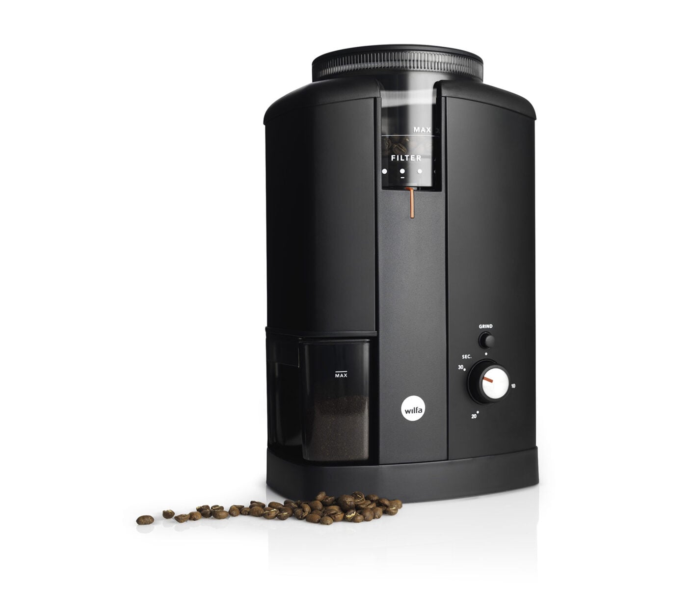 Wilfa CGWS-130B Svart Aroma kaffekværn billede 4