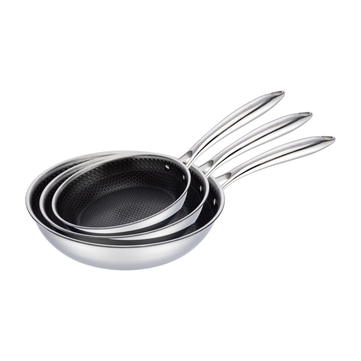 Chef Matteo Hybrid stegepandesæt, 3 stk billede 1