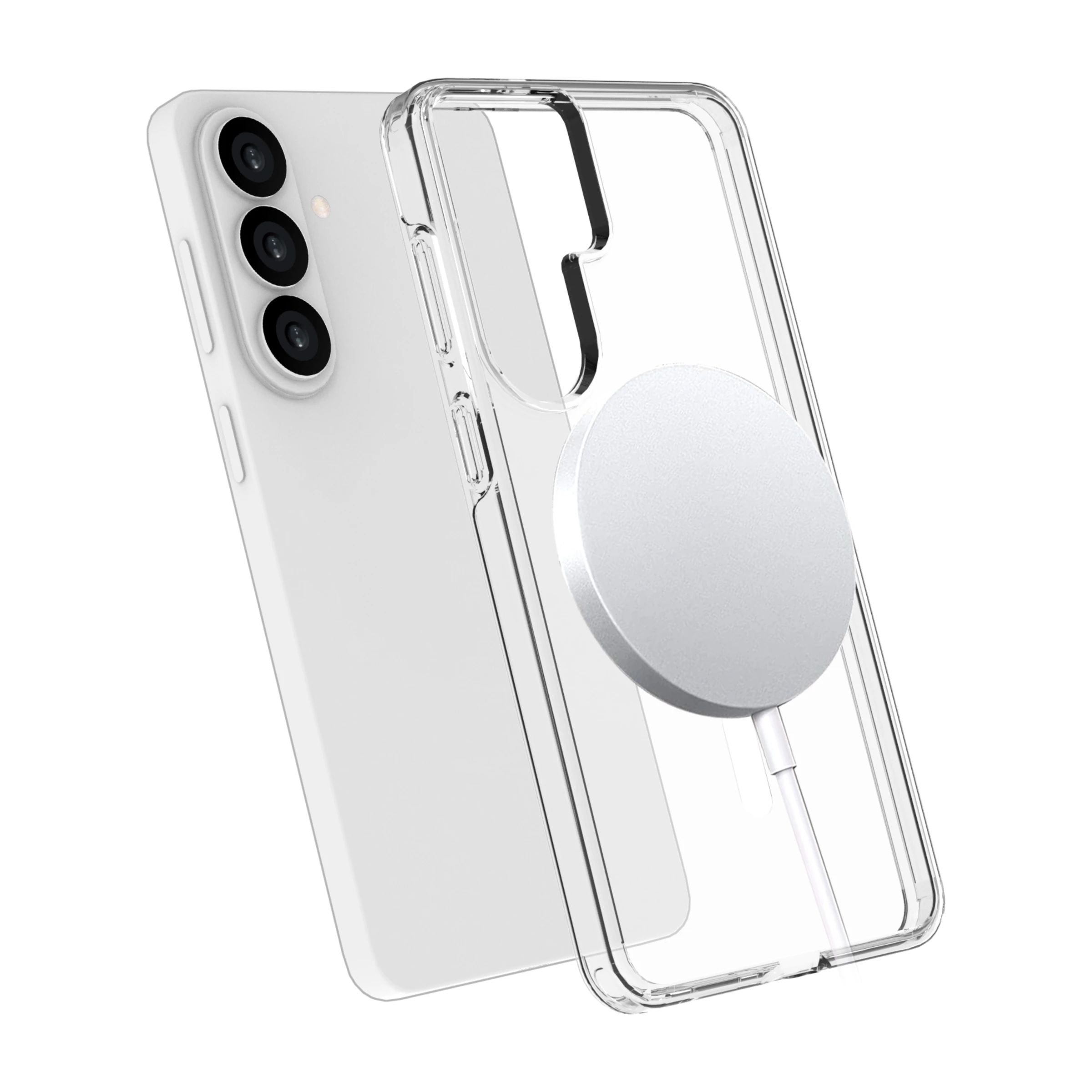 Ferrelli Samsung Galaxy S26+ magnetisk, gennemsigtigt cover billede 3