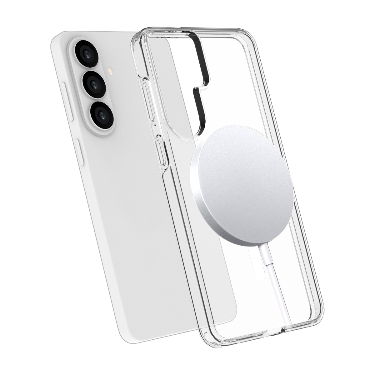 Ferrelli Samsung Galaxy S26+ magnetisk, gennemsigtigt cover billede 4