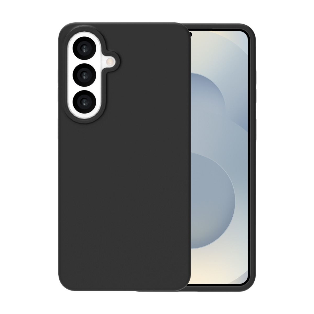 Ferrelli Samsung Galaxy S26+ magnetisk Liquid silikone-cover, sort billede 1