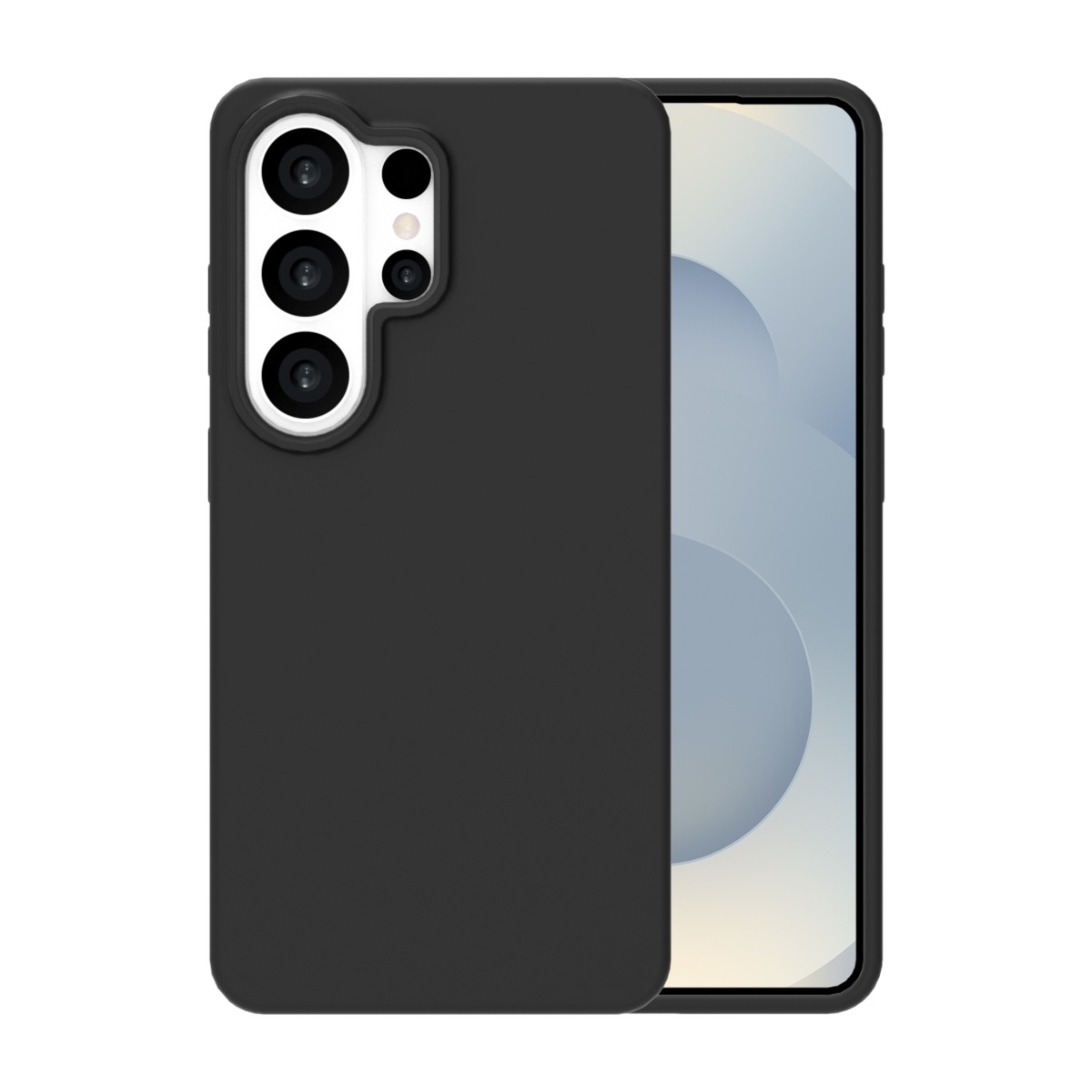 Ferrelli Samsung Galaxy S26 Ultra magnetisk Liquid silikone-cover, sort billede 1