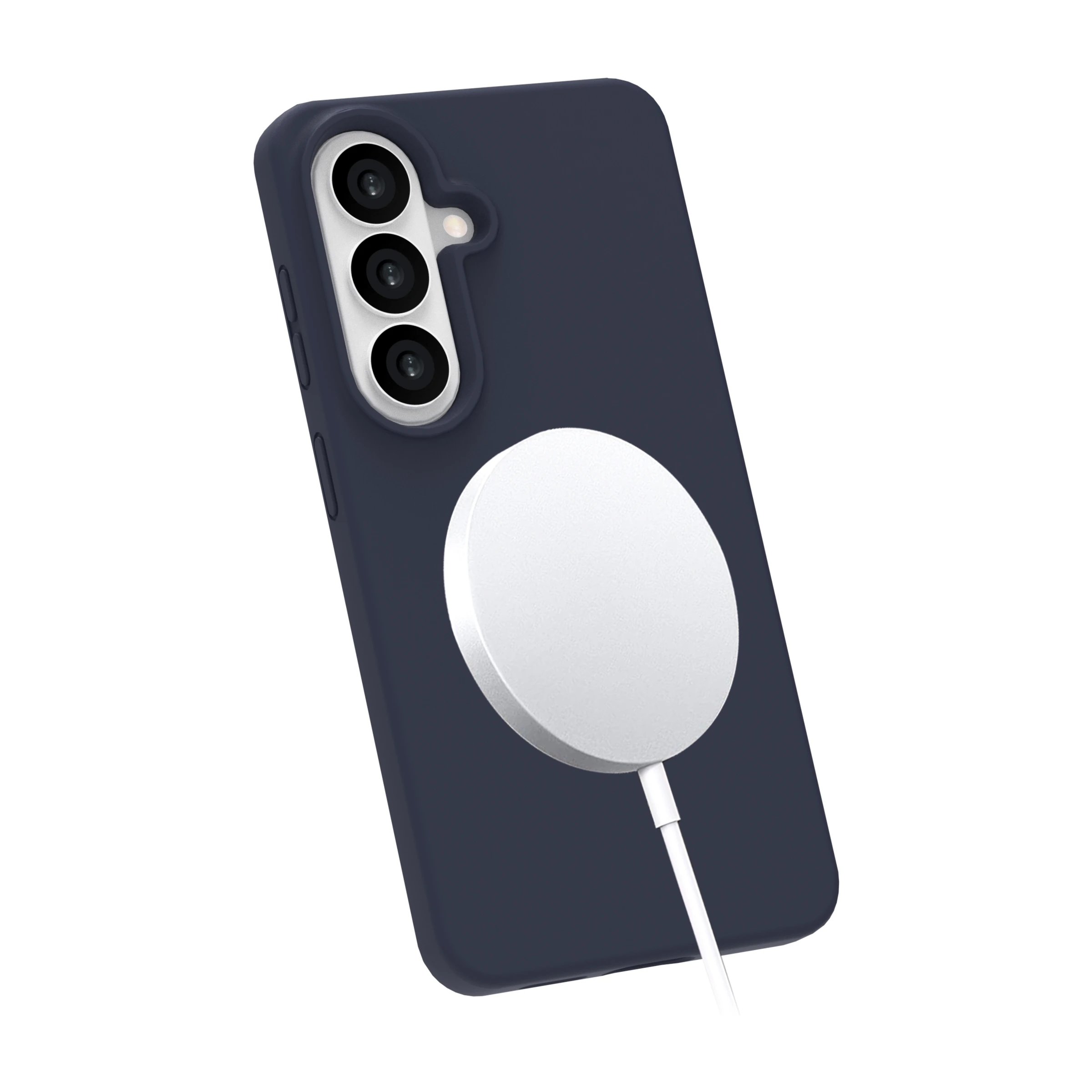 Ferrelli Samsung Galaxy S26 magnetisk Liquid silikone-cover, blå billede 4