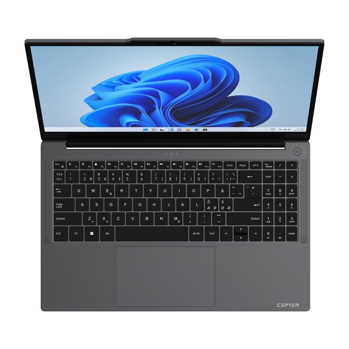 Cepter Spark (A9) 15,6" bærbar pc billede 2
